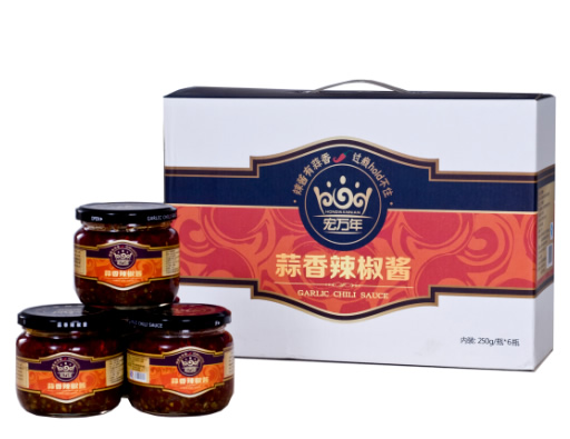 金乡宏万年蒜香辣椒酱